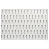 Behalten Sie Ruhe und machen Sie Schwarzes auf Stoff (Yard (91,4 cm))