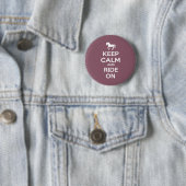 Behalten Sie Ruhe und machen Sie weiter Button (Beispiel)