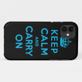 behalten Sie Ruhe und machen Sie weiter Case-Mate iPhone Hülle (Rückseite (Horizontal))