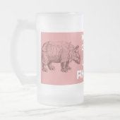 Behalten Sie Ruhe-und Mattglas Bierglas (Links)