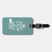 Behalten Sie Ruhe und Milch auf (Kühe) (in allen Gepäckanhänger (Vorderseite horizontal)