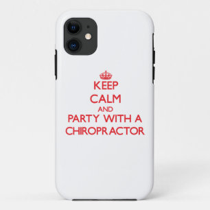 Behalten Sie Ruhe und Party mit einem Chiropraktor iPhone 11 Hülle
