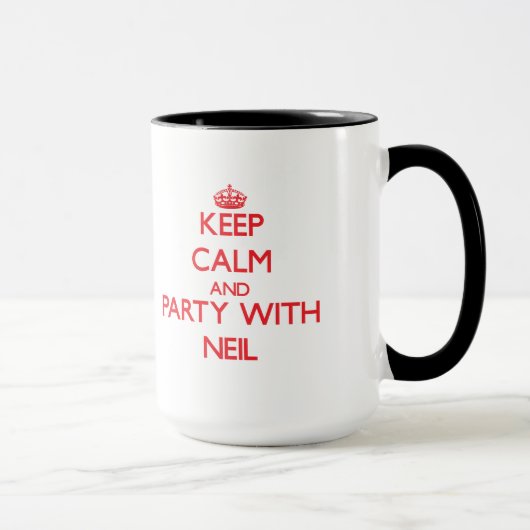 Behalten Sie Ruhe und Party mit Neil Tasse (Rechts)