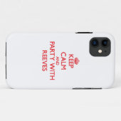 Behalten Sie Ruhe und Party mit Reeves Case-Mate iPhone Hülle (Rückseite (Horizontal))