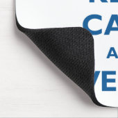 Behalten Sie Ruhe und PowerShell Mousepad (Ecke)