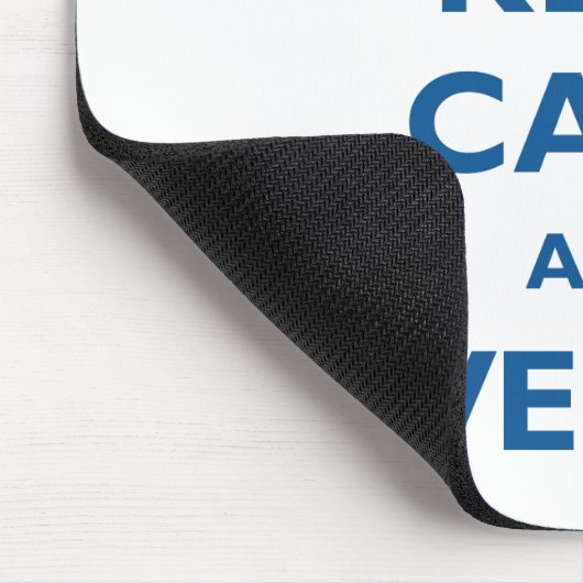 Behalten Sie Ruhe und PowerShell Mousepad (Ecke)