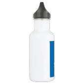 Behalten Sie Ruhe und Praxis Jiu-Jitsu Trinkflasche (Links)