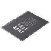 Behalten Sie Ruhe und Praxis Qigong Notizblock (Linke Seite)