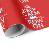 Behalten Sie Ruhe und Reihe auf (wählen Sie jede Geschenkpapier (Rolleneckpunkt)