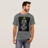 "Behalten Sie Ruhe und Röntgenstrahl auf" dem T - T-Shirt (Vorne ganz)