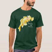 Behalten Sie Ruhe und schwimmen Sie an T-Shirt (Vorderseite)
