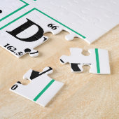 Behalten Sie Ruhe und seien Sie Nerdy Geschenke Puzzle (Seite)