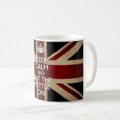 Behalten Sie Ruhe und setzen Sie den Kessel an Kaffeetasse (VorderseiteRechts)