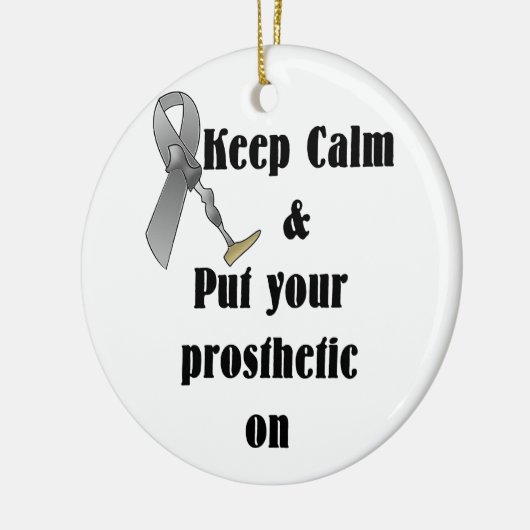Behalten Sie Ruhe und setzen Sie Ihr prothetisches Keramik Ornament (Links)