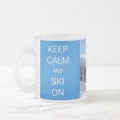 Behalten Sie Ruhe und Ski an Mattglastasse (Links)