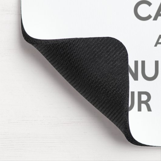 Behalten Sie Ruhe und Snuggle Ihr Puggle MOUSEPAD (Ecke)