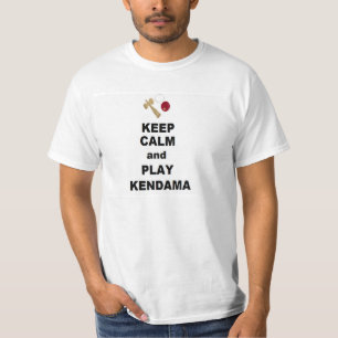 BEHALTEN Sie RUHE und SPIEL KENDAMA T-Shirt