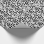 Behalten Sie Ruhe und Spiel-Schach-Muster Geschenkpapier (Ecke)