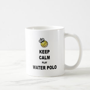Behalten Sie Ruhe-und Spiel-Wasser-Polo-Produkte Kaffeetasse