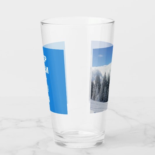 Behalten Sie Ruhe und Steigung des Ski-an Ski-I Glas (Rechts)