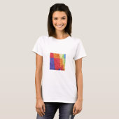 Behalten Sie Ruhe und Steppdecke an T-Shirt (Vorne ganz)