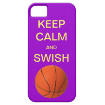 BEHALTEN Sie RUHE UND SWISH-BASKETBALL iPhone 5