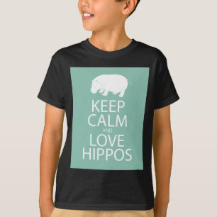 Behalten Sie Ruhe-und T-Shirt