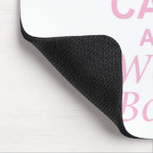 Behalten Sie Ruhe und tragen Sie Bögen Mousepad (Ecke)