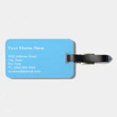 Behalten Sie Ruhe und Traum an Gepäckanhänger (Rückseite horizontal)