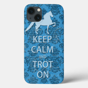 Behalten Sie Ruhe und Trot auf Saddlebred iPad Case-Mate iPhone Hülle
