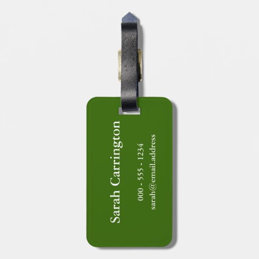 Behalten Sie Ruhe und Tuba auf (irgendeine Gepäckanhänger (Rückseite vertikal)