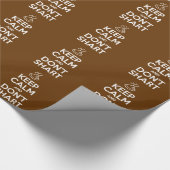 Behalten Sie Ruhe und tun Sie nicht Shart Geschenkpapier (Ecke)