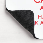 Behalten Sie Ruhe und umarmen Sie einen Mousepad (Ecke)