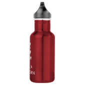 Behalten Sie Ruhe und umarmen Sie einen Unicorn Trinkflasche (Rechts)