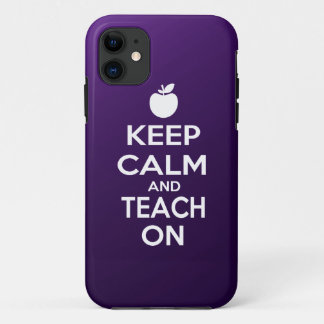 Behalten Sie Ruhe und unterrichten Sie an Case-Mate iPhone Hülle