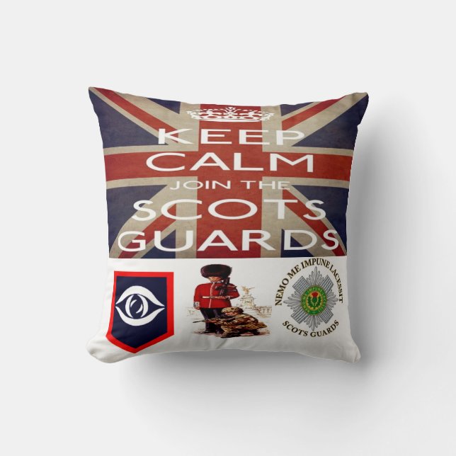 Behalten Sie Ruhe und verbinden Sie das Kissen (Vorderseite)