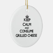 Behalten Sie Ruhe und verbrauchen Sie gegrillten Keramikornament (Rechts)
