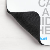 Behalten Sie Ruhe und verstecken Sie sich im Mousepad (Ecke)