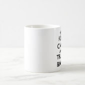 Behalten Sie Ruhe und Vertrauen Baird Kaffeetasse (Mittel)