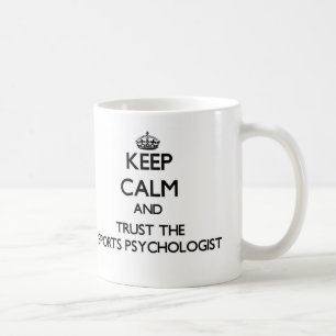 Behalten Sie Ruhe und vertrauen Sie dem Kaffeetasse