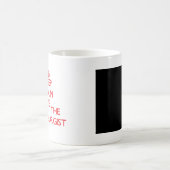 Behalten Sie Ruhe und vertrauen Sie dem Kaffeetasse (Mittel)