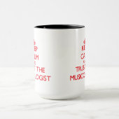 Behalten Sie Ruhe und vertrauen Sie dem Tasse (Zentrum)