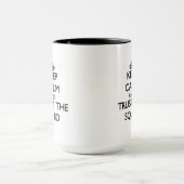 Behalten Sie Ruhe und vertrauen Sie dem Tasse (Zentrum)