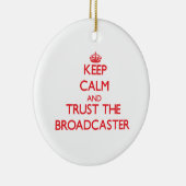 Behalten Sie Ruhe und vertrauen Sie der Keramikornament (Rechts)