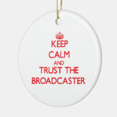 Behalten Sie Ruhe und vertrauen Sie der Keramikornament (Links)