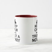 Behalten Sie Ruhe und vertrauen Sie einem Notar Tasse (Zentrum)