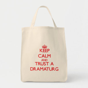 Behalten Sie Ruhe und vertrauen Sie einem Tragetasche
