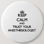 Behalten Sie Ruhe und vertrauen Sie Ihrem Button (Vorderseite)