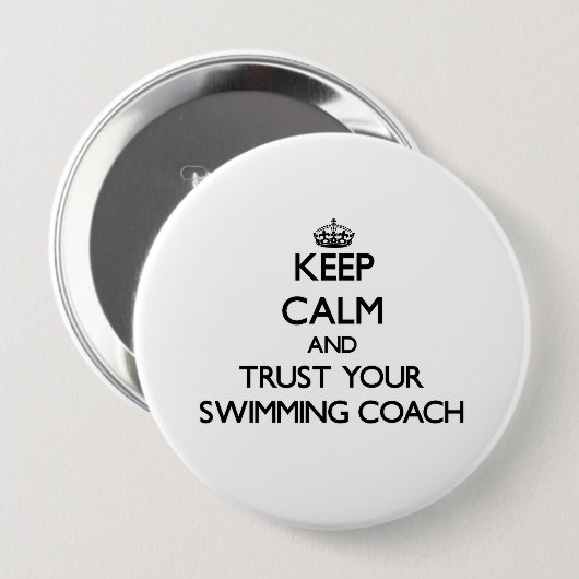 Behalten Sie Ruhe und vertrauen Sie Ihrem Button (Vorne & Hinten)