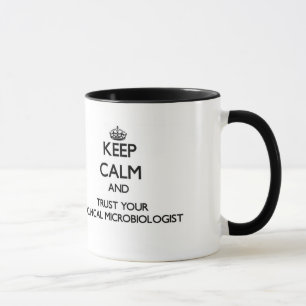 Behalten Sie Ruhe und vertrauen Sie Ihrem Tasse